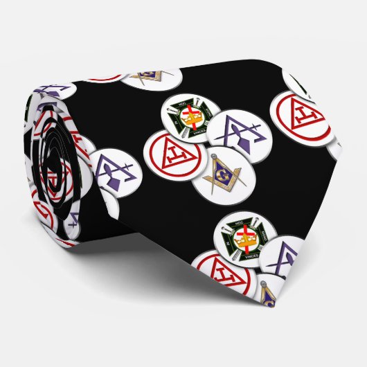 Yorkrite mason krawatte (Gerollt)