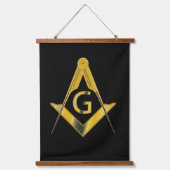 Yorkrite Mason Wandteppich Mit Holzrahmen (Vorderseite)