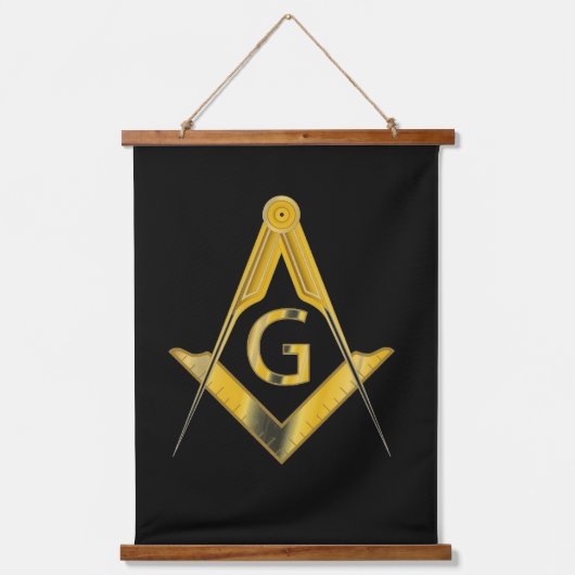 Yorkrite Mason Wandteppich Mit Holzrahmen (Vorderseite)