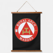 Yorkrite Mason Wandteppich Mit Holzrahmen (Vorderseite 2)