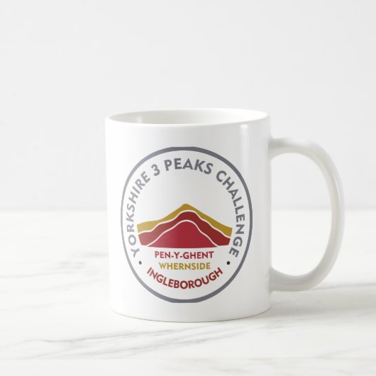 Yorkshire 3 Peaks Challenge Wanderroute Kaffeetasse (Rechts)