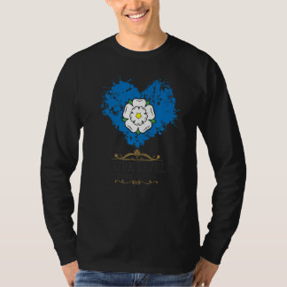 Yorkshire Born & Bred Idea For Women & Yorkshire R T-Shirt