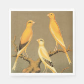 YORKSHIRE CANARIES SERVIETTE (Vorderseite)