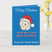 Yorkshire Christmas Av Thi Sen A Reyt Good Christm Karte (Gelbe Blume)