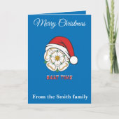 Yorkshire Christmas Baat Time Karte (Vorderseite)