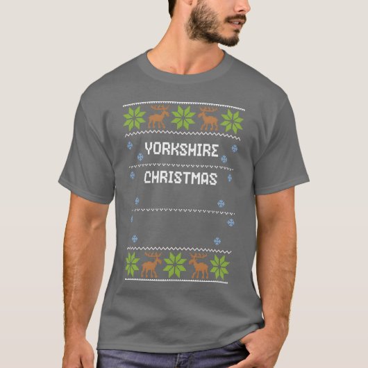 Yorkshire Christmas boy T-Shirt (Vorderseite)
