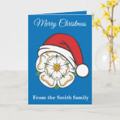 Yorkshire Christmas Karte (Gelbe Blume)