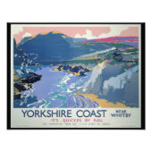 Yorkshire Coast by Whitby England Fotodruck (Vorne)