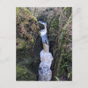 Yorkshire Dales, Baxengyhll Gorge Wasserfall Postkarte