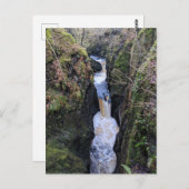 Yorkshire Dales, Baxengyhll Gorge Wasserfall Postkarte (Vorne/Hinten)