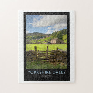Yorkshire Dales Eisenbahnplakat Puzzle