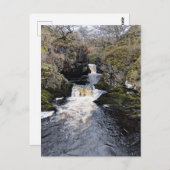 Yorkshire Dales, Ingleton - Rival Falls Postkarte (Vorne/Hinten)