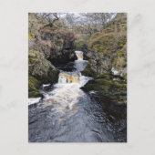 Yorkshire Dales, Ingleton - Rival Falls Postkarte (Vorderseite)