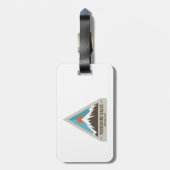 Yorkshire Dales National Park Gepäckanhänger (Rückseite vertikal)