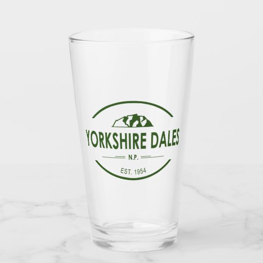 Yorkshire Dales National Park Glas (Vorderseite)