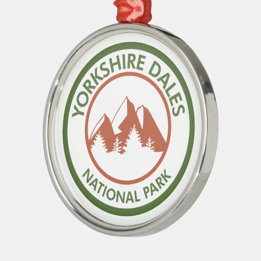 Yorkshire Dales National Park Ornament Aus Metall (Links)