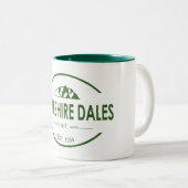 Yorkshire Dales National Park Zweifarbige Tasse (VorderseiteRechts)