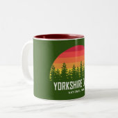Yorkshire Dales National Park Zweifarbige Tasse (Vorderseite Links)