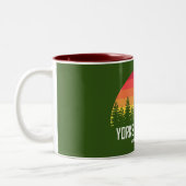Yorkshire Dales National Park Zweifarbige Tasse (Links)