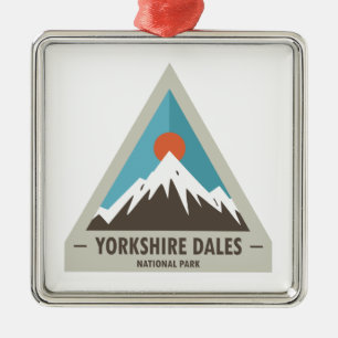 Yorkshire Dales Nationalpark Ornament Aus Metall