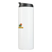 Yorkshire Dales Nationalpark Pine Trees Sun Thermosbecher (Nach rechts gedreht)