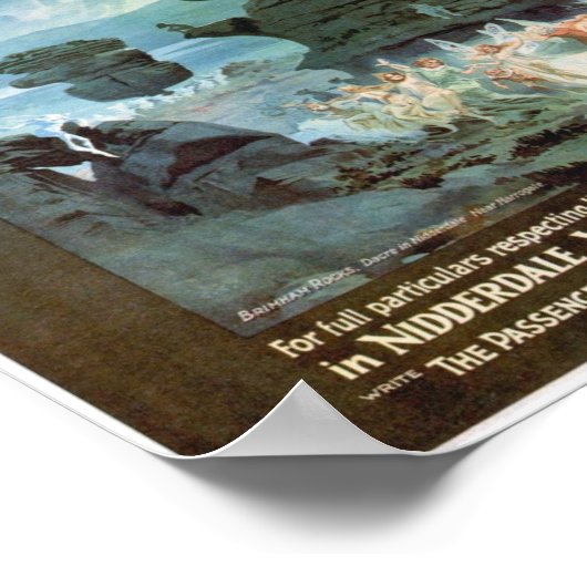 Yorkshire Dales Print Poster (Ecke)