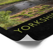 Yorkshire Dales Railposter Poster (Ecke)