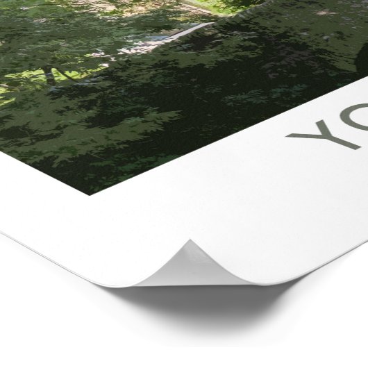 Yorkshire Dales Railposter Poster (Ecke)