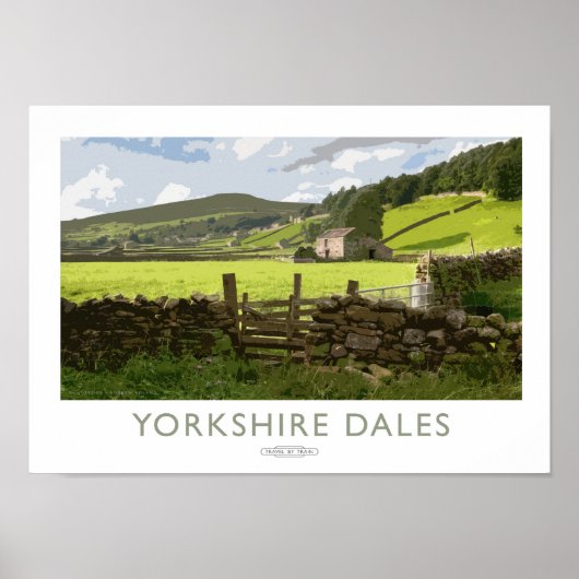 Yorkshire Dales Railposter Poster (Vorne)