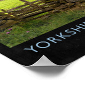 Yorkshire Dales Railposter Poster (Ecke)