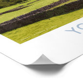 Yorkshire Dales Railposter Poster (Ecke)