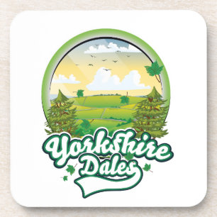Yorkshire Dales Travel-Logo Getränkeuntersetzer