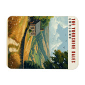 Yorkshire Dales Wanderwege Magnet (Horizontal)