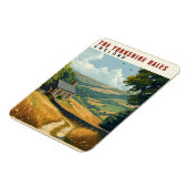 Yorkshire Dales Wanderwege Magnet (Linke Seite)