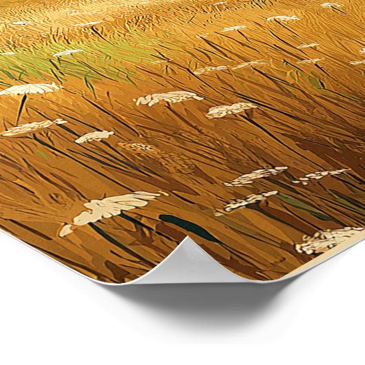 Yorkshire Dales Wanderwege Poster (Ecke)