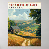 Yorkshire Dales Wanderwege Poster (Vorne)