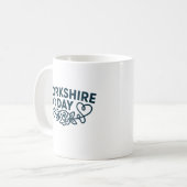 Yorkshire Day Kaffeetasse (Vorderseite Links)