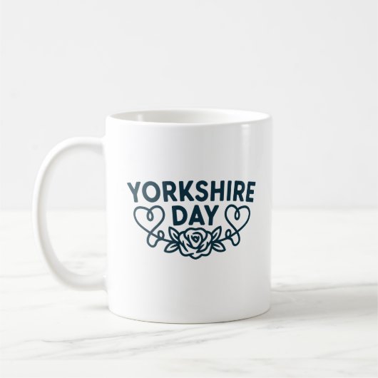 Yorkshire Day Kaffeetasse (Links)
