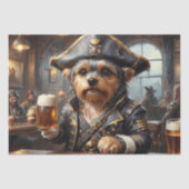 Yorkshire Drinking Beer in Pirate's Den Seidenpapier (Vorderseite)