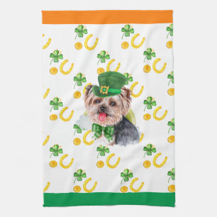 Yorkshire Ferienhaus Dekoration St. Patrick's Day Geschirrtuch