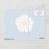 Yorkshire, Großbritannien Postkarte (Rückseite)