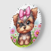 Yorkshire Große Wanduhr (Winkel)