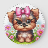 Yorkshire Große Wanduhr (Vorderseite)