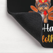 Yorkshire Halloween Frohe Weihnachtsfeier Hallotha Mousepad (Ecke)