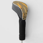 Yorkshire-Kanarienvögel - Golf Headcover (angewinkelt)