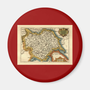 Yorkshire Landkreis England Altes Antiquariat Atla Magnet