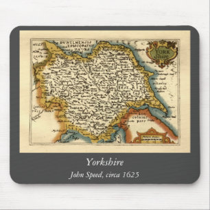 Yorkshire Landkreis England Altes Antiquariat Atla Mousepad