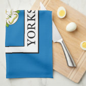 Yorkshire Landkreis England Geschirrtuch (Viertel Falte)