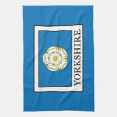 Yorkshire Landkreis England Geschirrtuch (Vertikal)