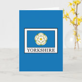 Yorkshire Landkreis England Karte (Gelbe Blume)